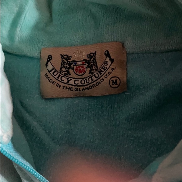 Juicy Couture Velour Full Zip Jacket - Picture 3 of 6